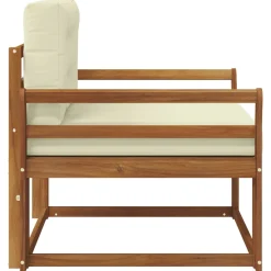 vidaXL Buiten Midden Sofa Naturel