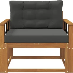 vidaXL Buiten Midden Sofa Naturel