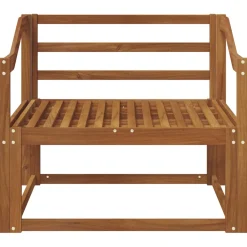 vidaXL Buiten Midden Sofa Naturel