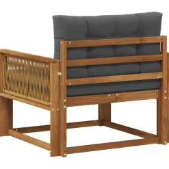 vidaXL Buiten Midden Sofa Naturel