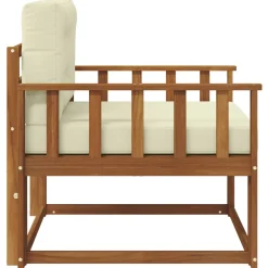 vidaXL Buiten Midden Sofa Naturel