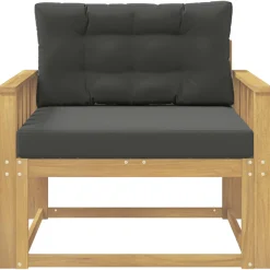 vidaXL Buiten Midden Sofa Polyester Wit