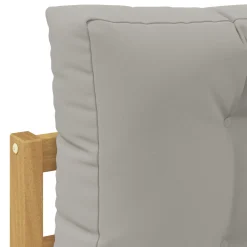 vidaXL Buiten Midden Sofa Polyester Wit