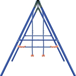 vidaXL Buiten schommelframe met glijder voor tot 5 kinderen