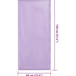 vidaXL Buiten Stoel Handdoeken 2 st Paars 130 x 60 cm