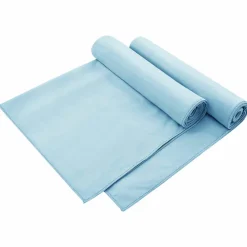 vidaXL Buiten Stoel Handdoeken 2 st Blauw 130 x 60 cm