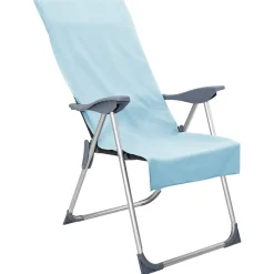 vidaXL Buiten Stoel Handdoeken 2 st Blauw 130 x 60 cm
