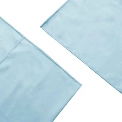vidaXL Buiten Stoel Handdoeken 2 st Blauw 130 x 60 cm