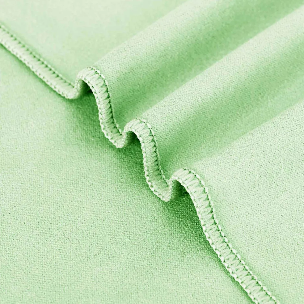 vidaXL Buiten Stoel Handdoeken 2 st Groen 130 x 60 cm