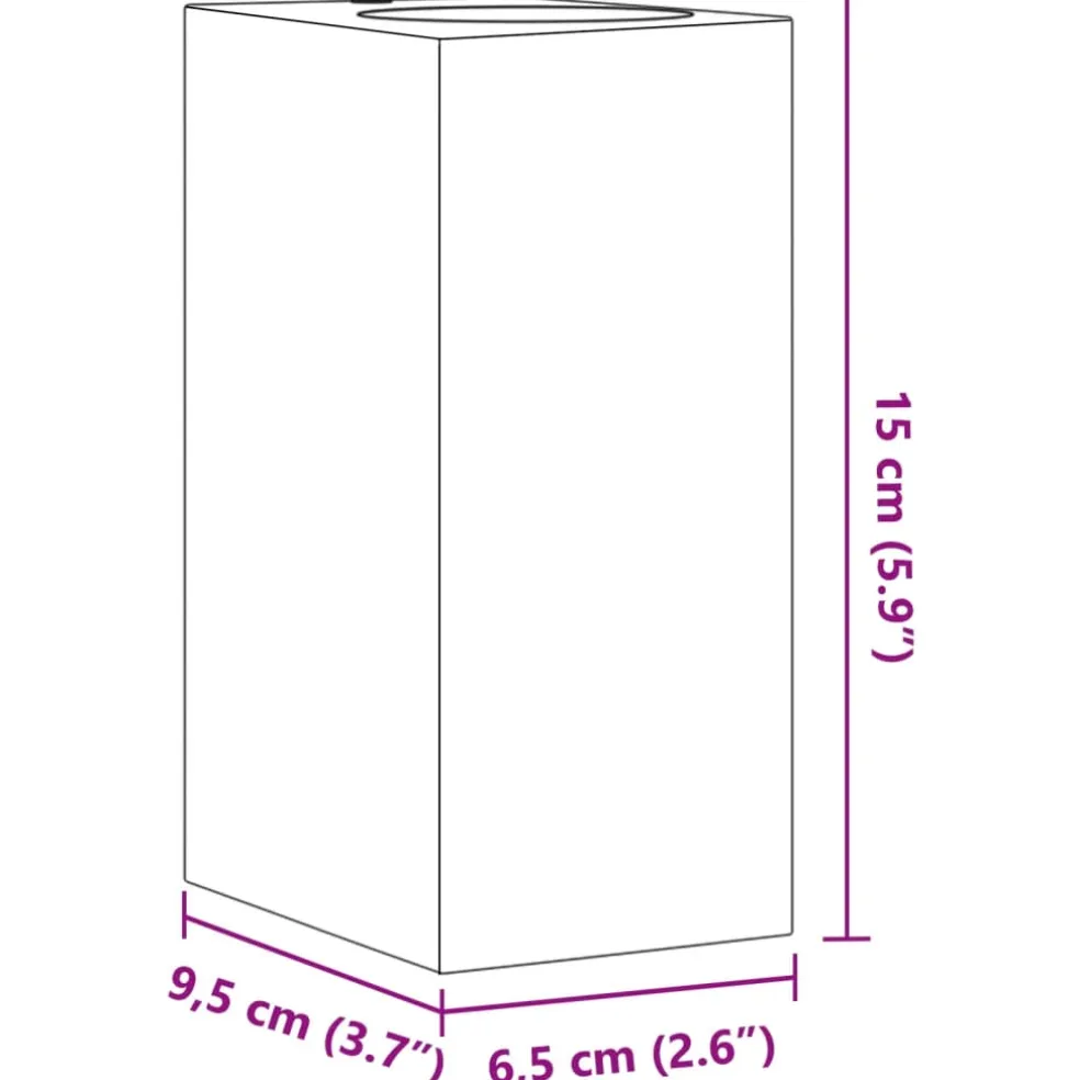 vidaXL Buitenwandlampen 2 st gegoten aluminium zwart