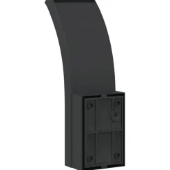 vidaXL Buitenwandlampen 2 st LED gegoten aluminium zwart