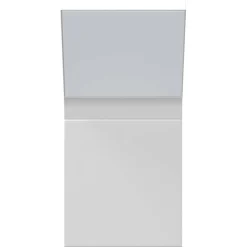 vidaXL Buitenwandlamp LED gegoten aluminium wit
