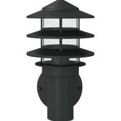 vidaXL Buitenwandlamp roestvrij staal zwart
