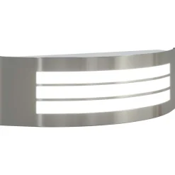 vidaXL Buiten Wandlamp zilver 32 x 10 x 10 cm