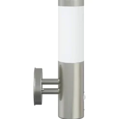 vidaXL Buiten Wandlamp zilver 15 x 7,5 x 33 cm