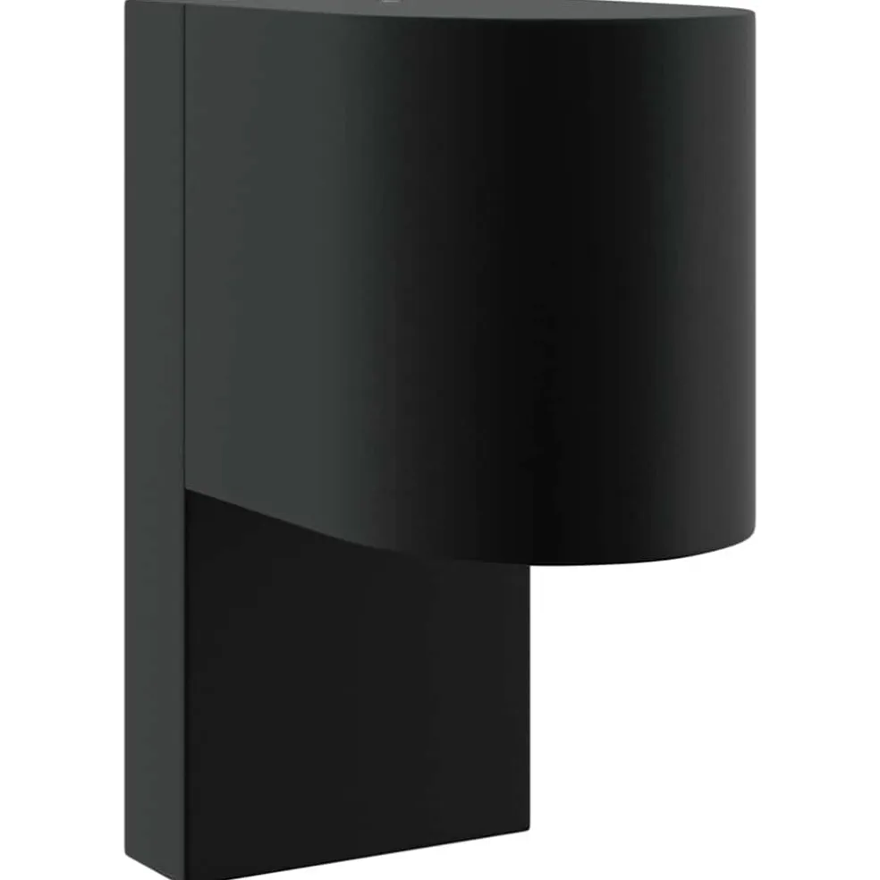 vidaXL Buiten Wandlamp Zwart 12 x 7 x 15 cm Roestvrij staal