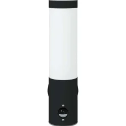 vidaXL Buiten Wandlamp Zwart 12 x 8,5 x 29 cm