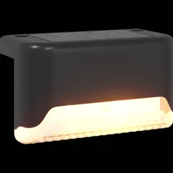 vidaXL Buitenzonne-lampen met grondpin 4 st Warmwit 4,5 cm ABS en PS