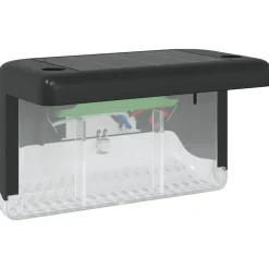 vidaXL Buitenzonne-lampen met grondpin 4 st Warmwit 4,5 cm ABS en PS