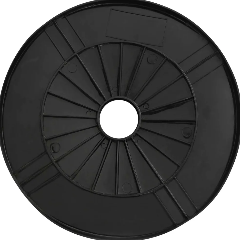 vidaXL Bungee Koorden 4 mm Zwart PP en rubber