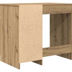 vidaXL Bureau ambachtelijk 86x49x76 cm spaanplaat eikenkleurig