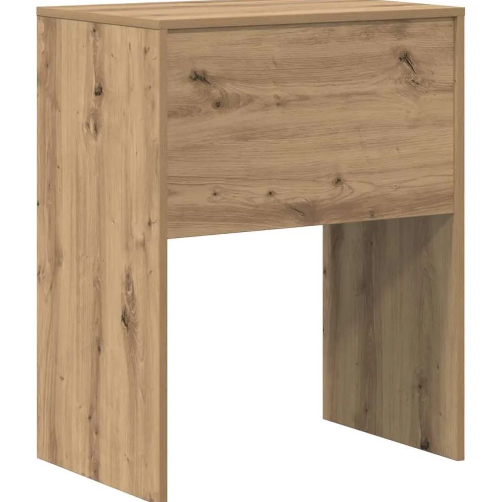 vidaXL Bureau Artisan Eiken 60 x 40 x 76 cm