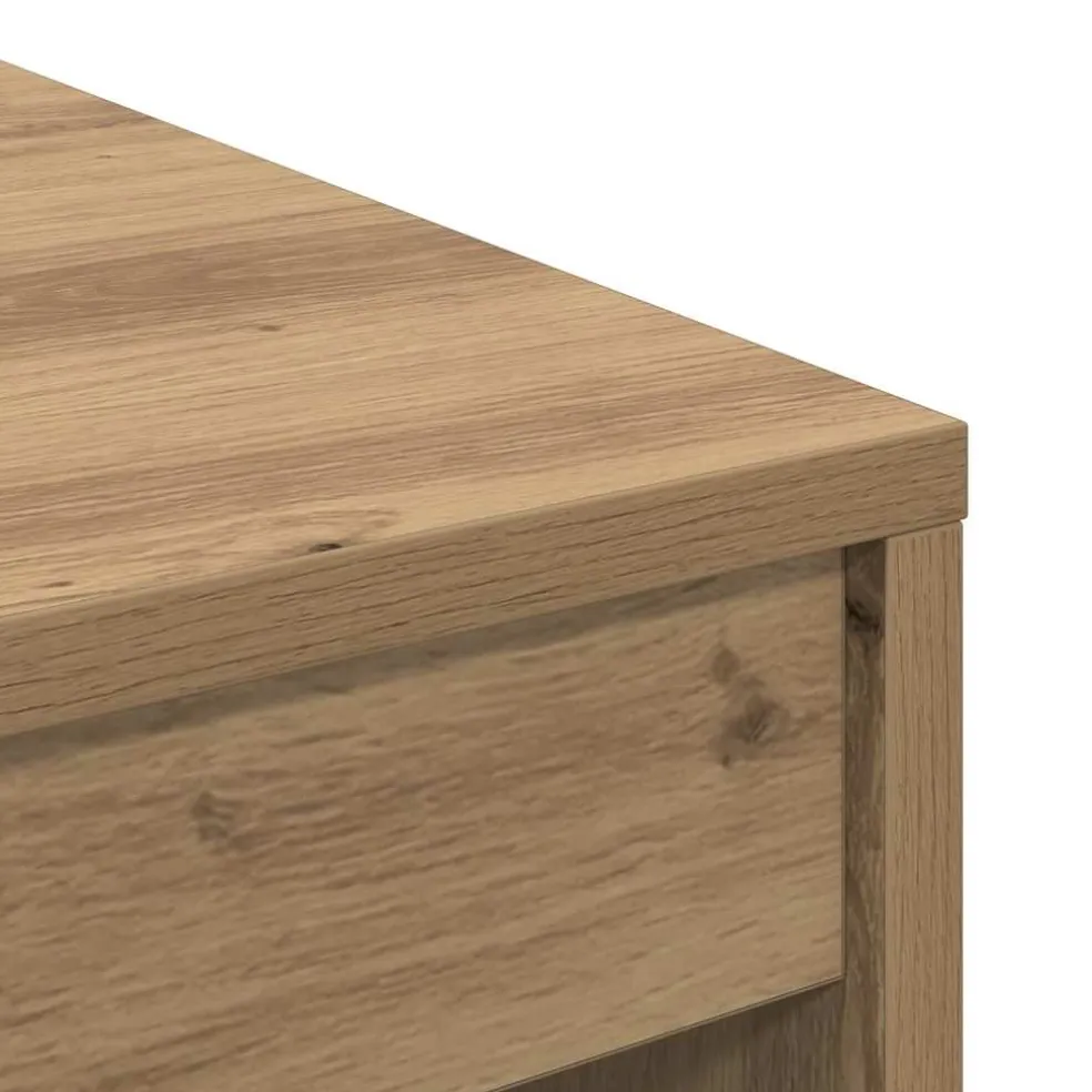 vidaXL Bureau Artisan Eiken 60 x 40 x 76 cm