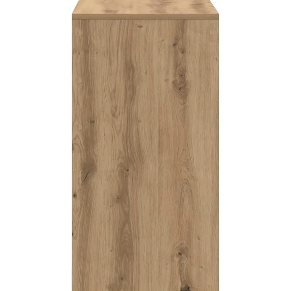 vidaXL Bureau Artisan Eiken 60 x 40 x 76 cm