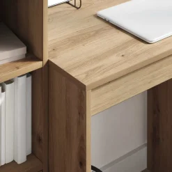 vidaXL Bureau Artisan Eiken 115,5 x 50 x 127 cm 2 st