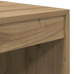 vidaXL Bureau Artisan Eiken 145.5 x 50 x 127 cm 2 st