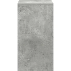 vidaXL Bureau Beton Grijs 60 x 40 x 76 cm