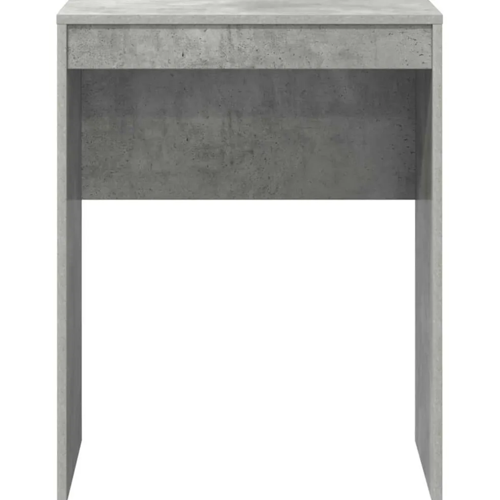 vidaXL Bureau Beton Grijs 60 x 40 x 76 cm