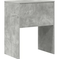 vidaXL Bureau Beton Grijs 60 x 40 x 76 cm