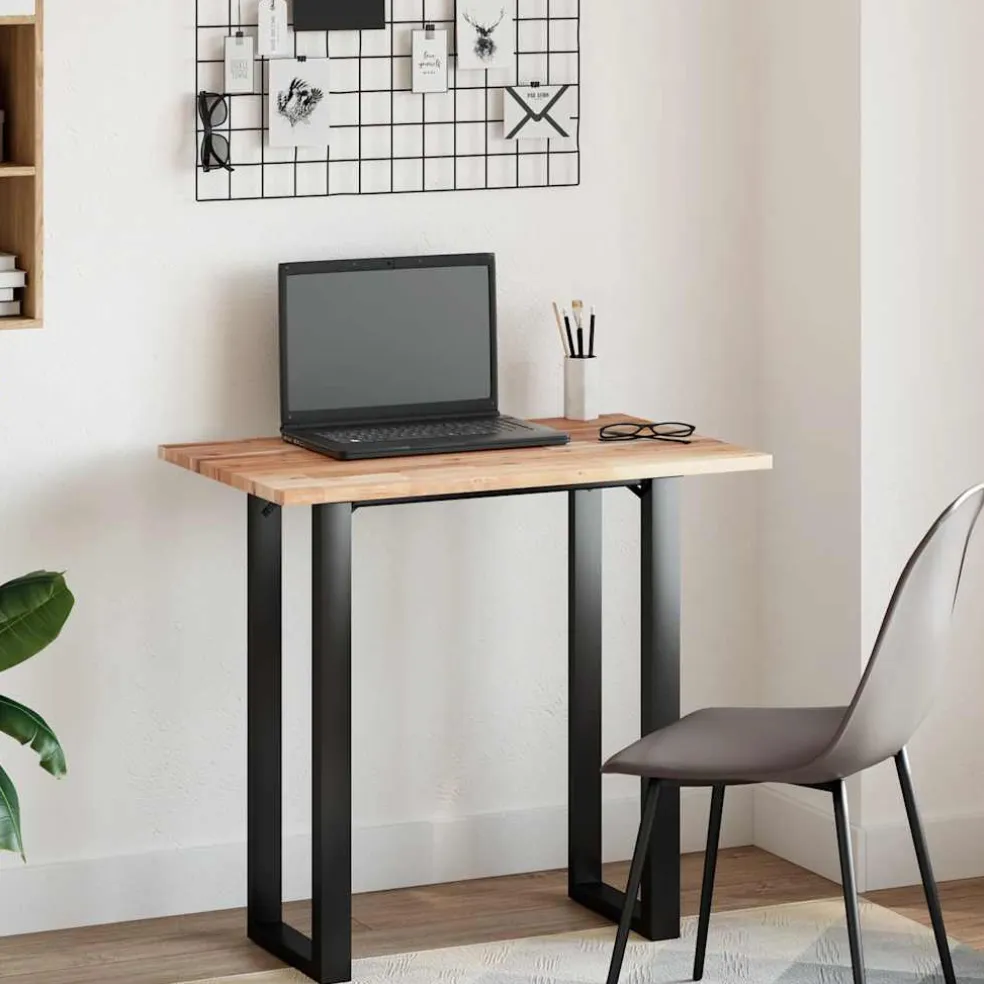 vidaXL Bureaublad met olieafwerking 60x50x2 cm massief acaciahout