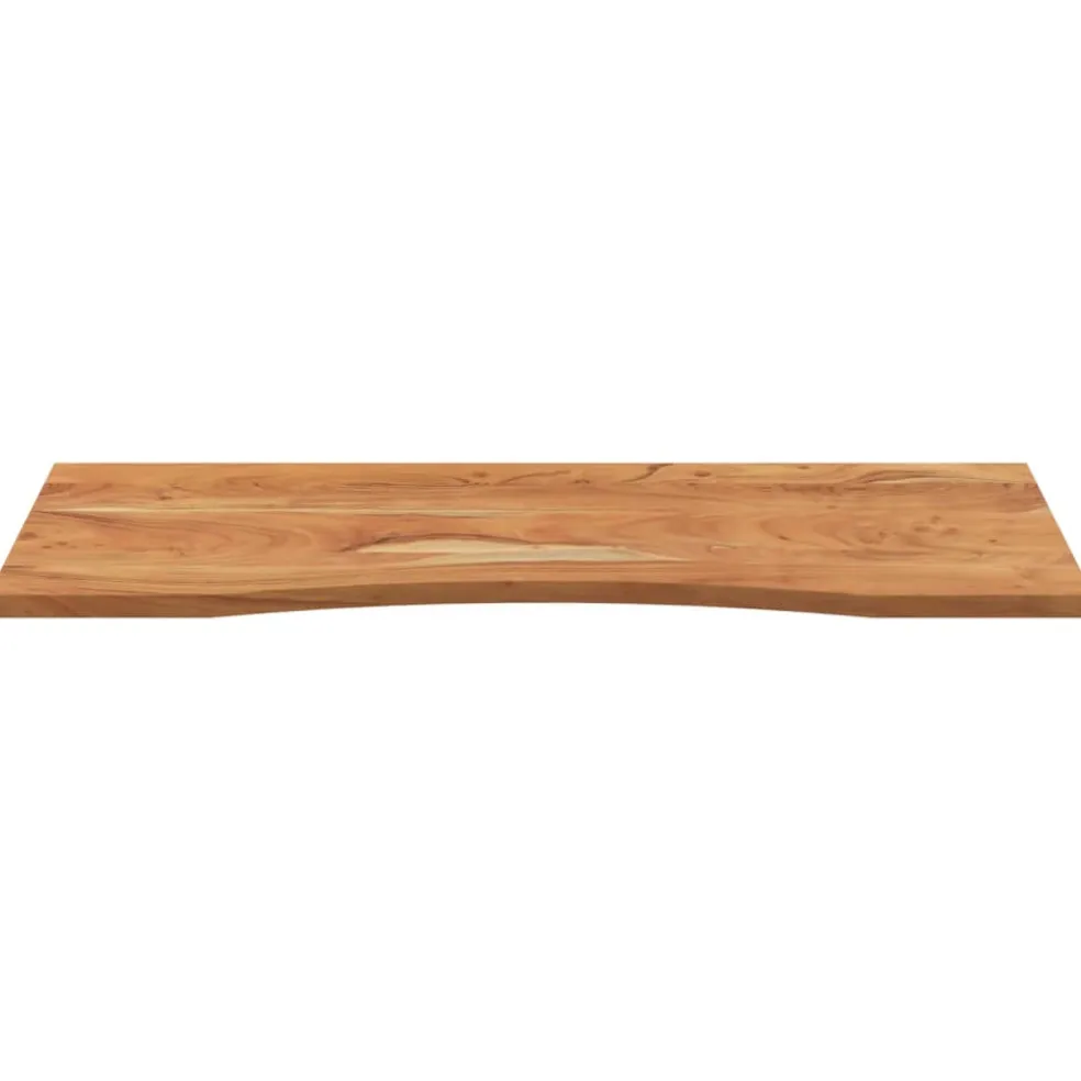 vidaXL Bureaublad rechthoekig 120x50x2,5 cm massief acaciahout