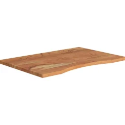 vidaXL Bureaublad rechthoekig 100x60x2,5 cm massief acaciahout