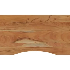 vidaXL Bureaublad rechthoekig 90x50x2,5 cm massief acaciahout