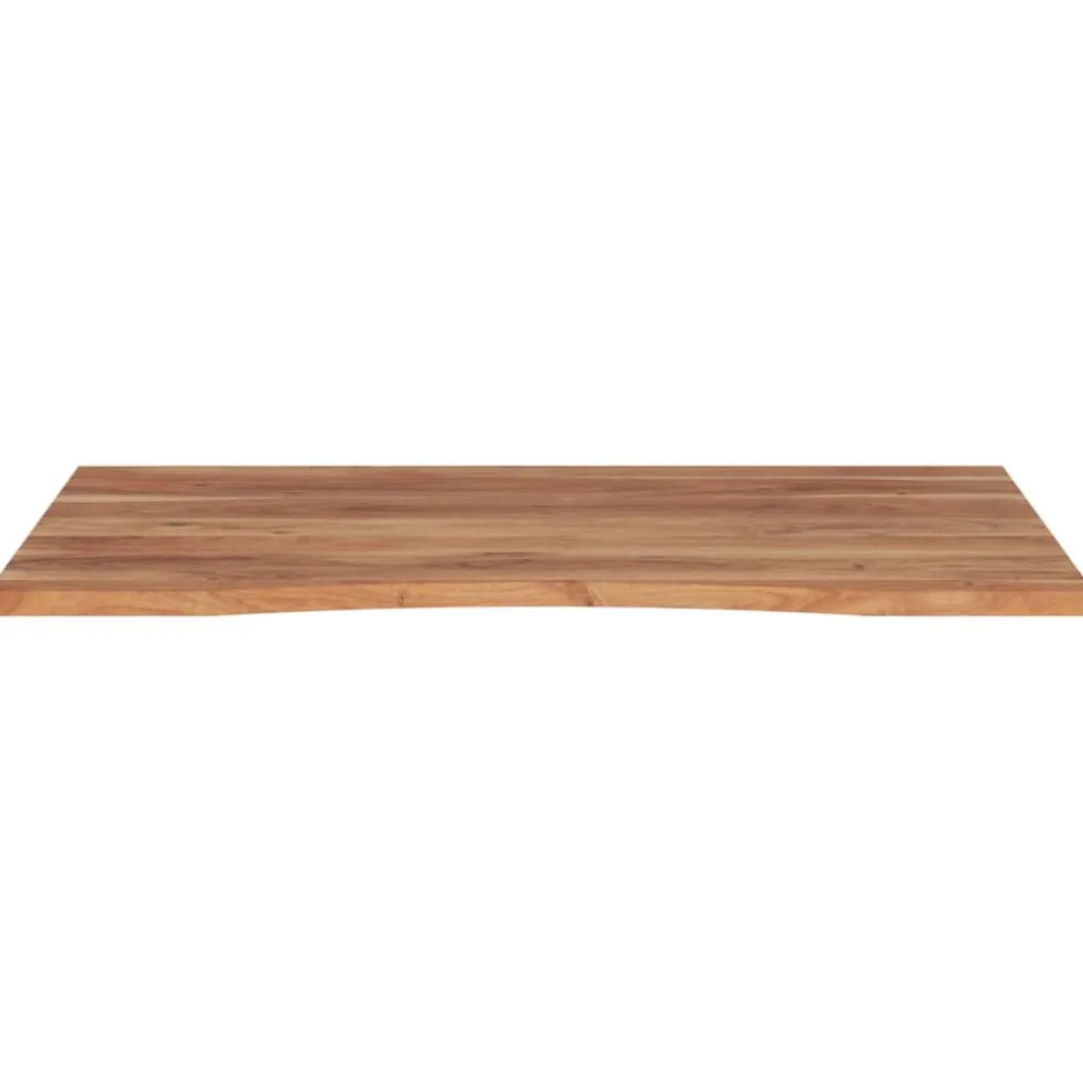 vidaXL Bureaublad rechthoekig 110x80x2,5 cm massief acaciahout