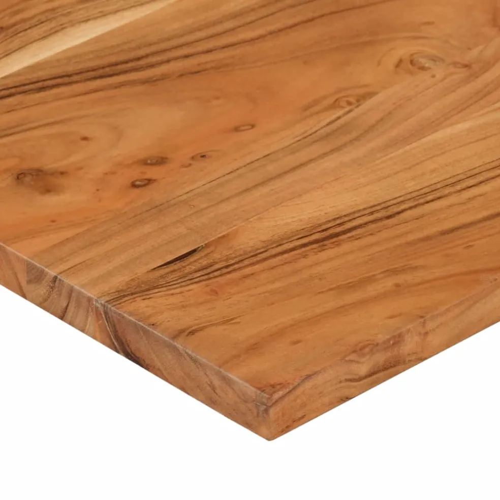 vidaXL Bureaublad rechthoekig 160x50x2,5 cm massief acaciahout