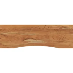 vidaXL Bureaublad rechthoekig 160x50x2,5 cm massief acaciahout