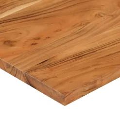 vidaXL Bureaublad rechthoekig 110x60x2,5 cm massief acaciahout