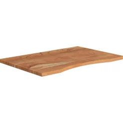 vidaXL Bureaublad rechthoekig 90x60x2,5 cm massief acaciahout