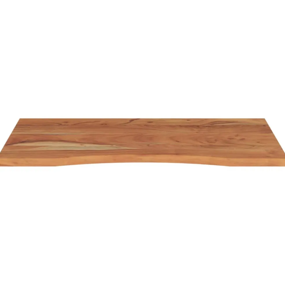 vidaXL Bureaublad rechthoekig 90x60x2,5 cm massief acaciahout