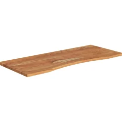 vidaXL Bureaublad rechthoekig 110x50x2,5 cm massief acaciahout