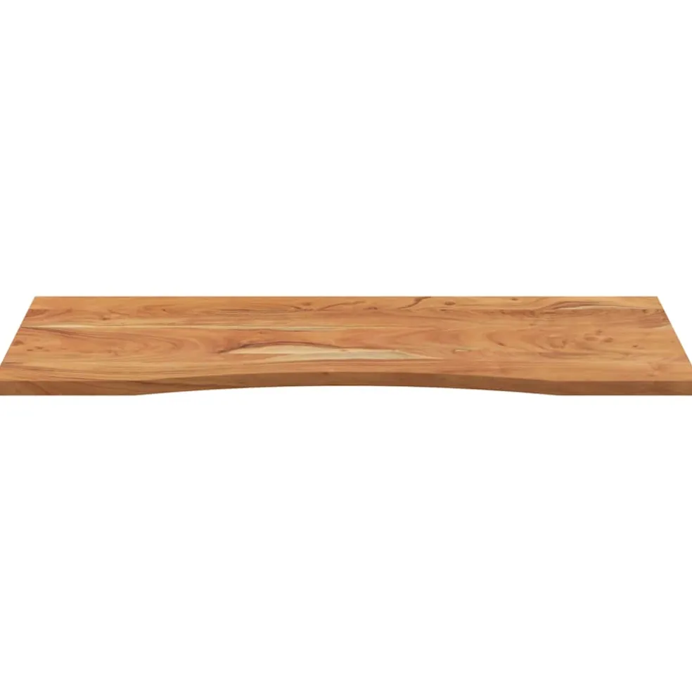 vidaXL Bureaublad rechthoekig 110x50x2,5 cm massief acaciahout