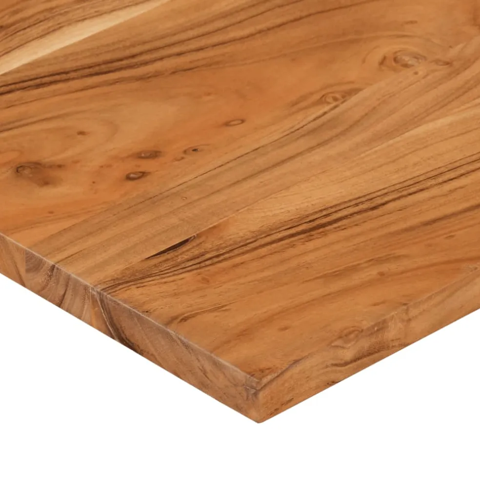 vidaXL Bureaublad rechthoekig 100x50x2,5 cm massief acaciahout