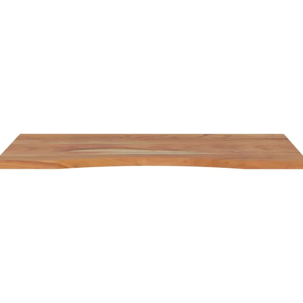 vidaXL Bureaublad rechthoekig 100x50x2,5 cm massief acaciahout