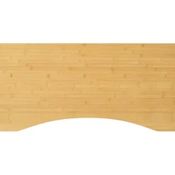 vidaXL Bureaublad 110x55x2,5 cm bamboe