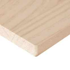 vidaXL Bureaublad 80x40x2,5 cm massief grenenhout