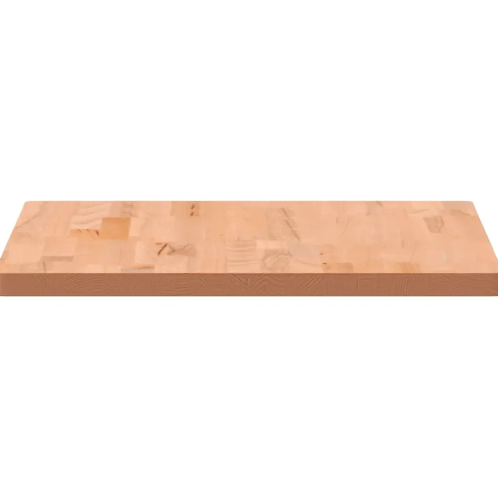 vidaXL Bureaublad 80x55x2,5 cm massief beukenhout